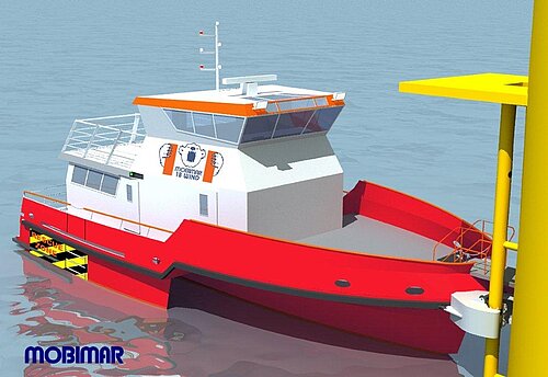 New type of crew transfer vessel for offshore wind farms - Ship & Offshore